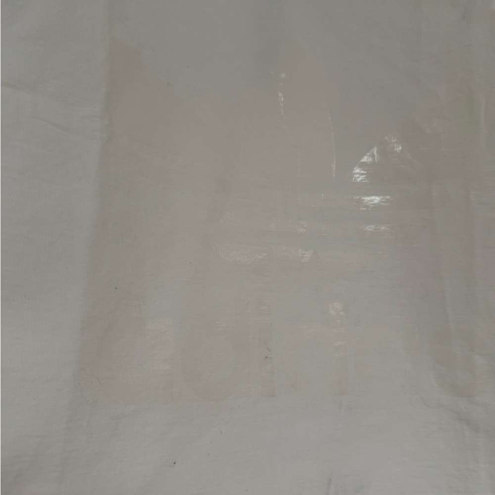adidas woman’s White Top with Black Stripes - Picture 3 of 3